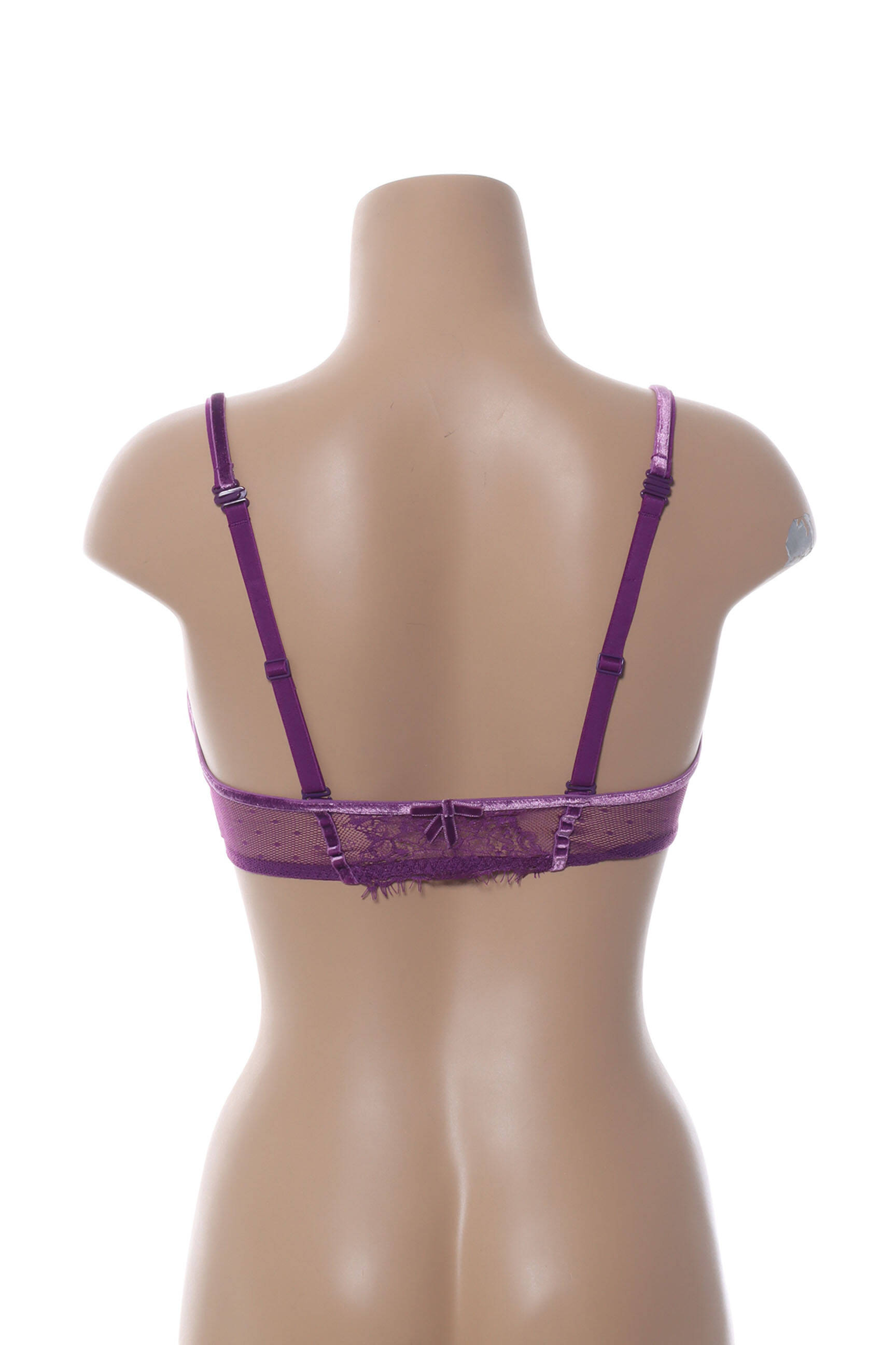 Liemenėlė reguliuojamos elastinės petnešos liemenėlė su išimamu putų paminkštinimu violetinis SIMONE PERELE moteris