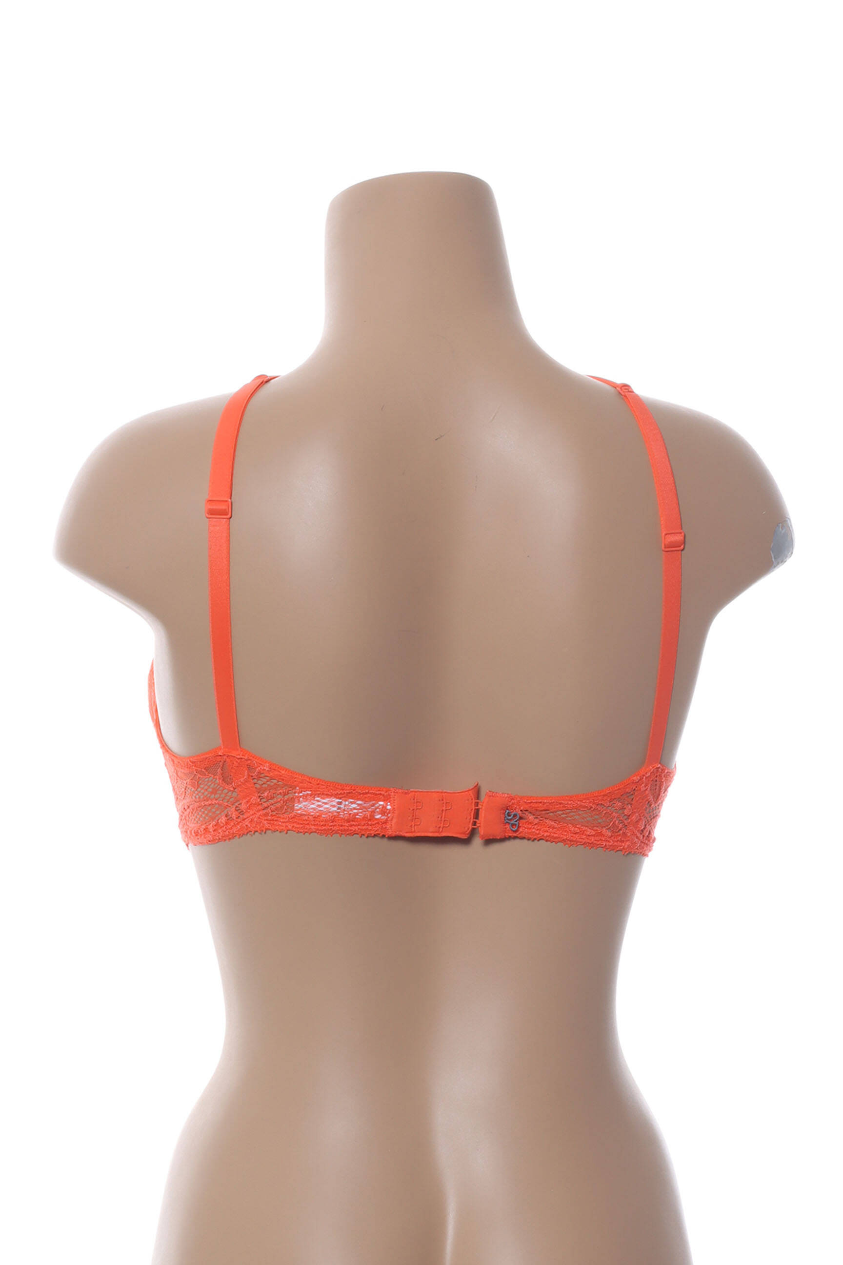 Liemenėlė reguliuojamos elastinės petnešos liemenėlė su išimamu putų paminkštinimu oranžinė SIMONE PERELE moteris