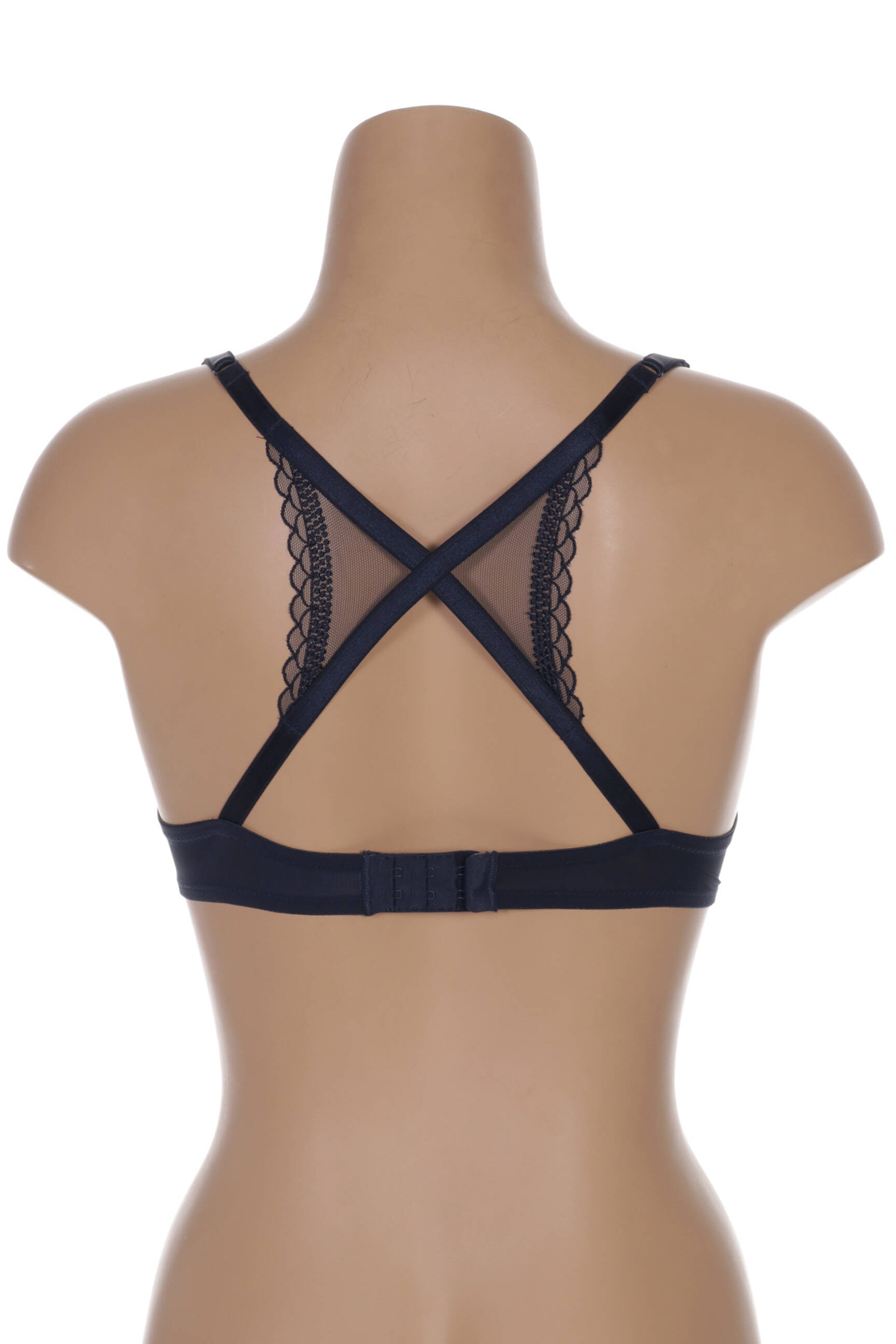 Liemenėlė push-up liemenėlė su aukštu palaikymu push-up liemenėlė su aukštu palaikymu mėlyna LOVABLE moteris