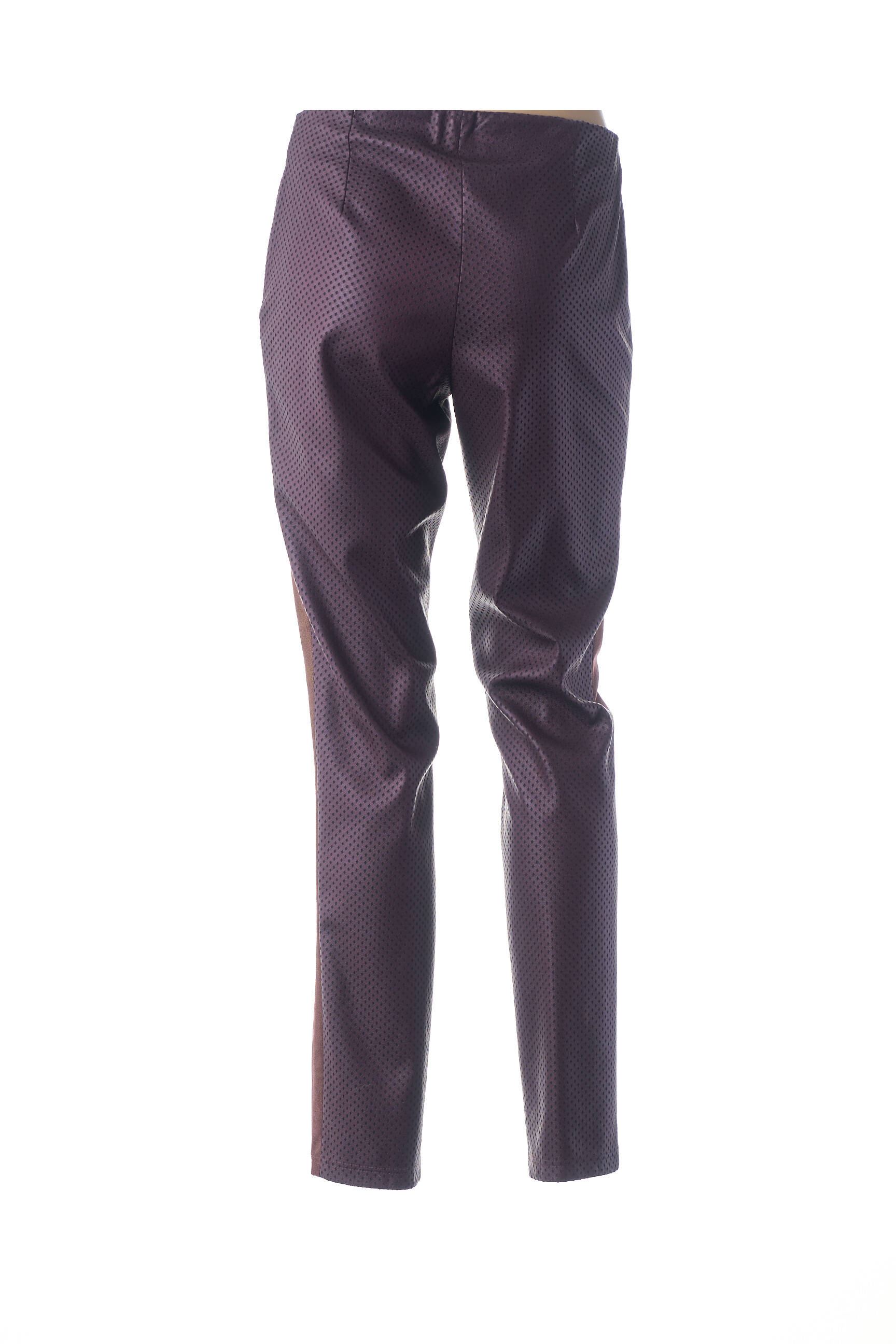 Pantalon aukšta talija aukšta talija rudas MERI & ESCA moteris