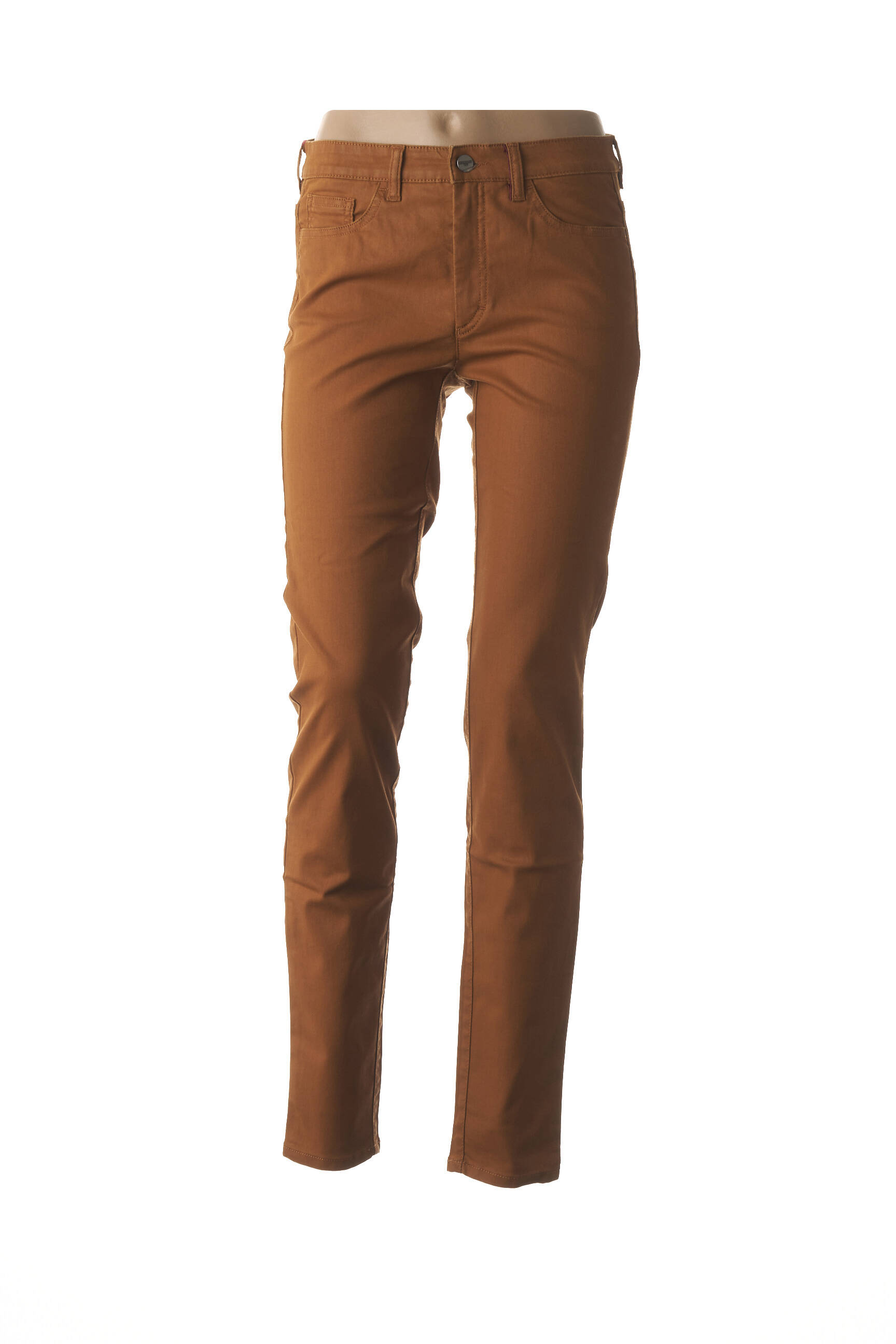 Pantalon lieknas normala dydis rudas COUTURIST moteris