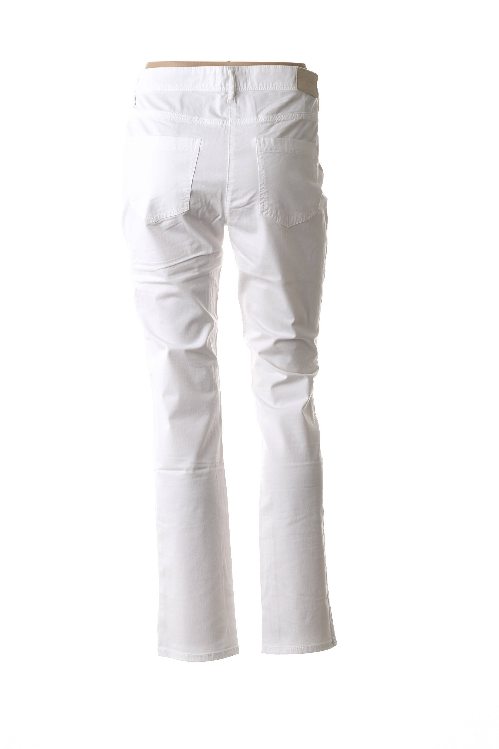 Pantalon aukšta talija aukšta talija baltas COUTURIST moteris