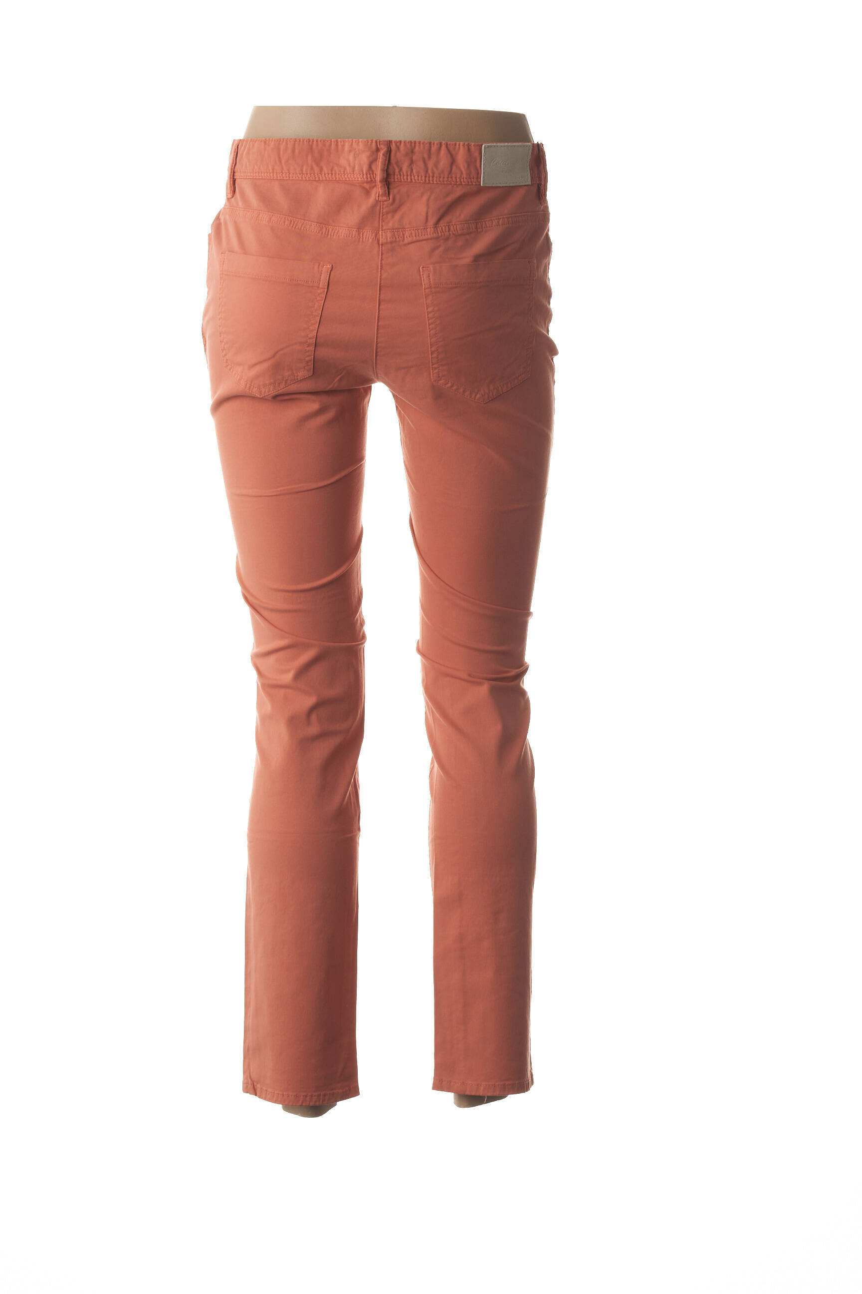 Pantalon aukšta talija aukšta talija oranžinė COUTURIST moteris