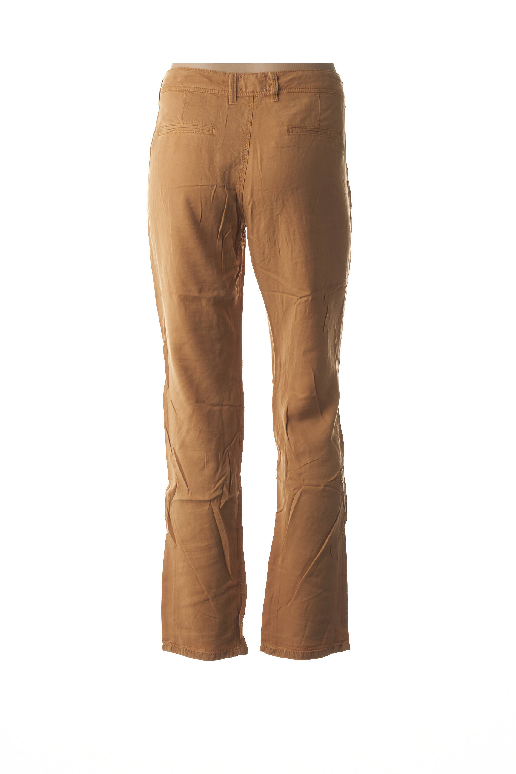 Pantalon tiesi kirpimas maža dydžio rudas COUTURIST moteris