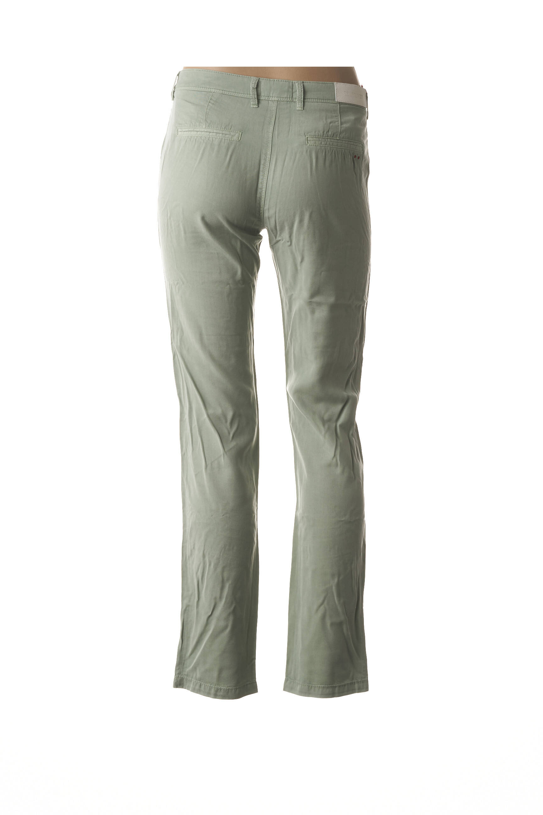 Pantalon tiesi kirpimas maža dydžio žalias COUTURIST moteris