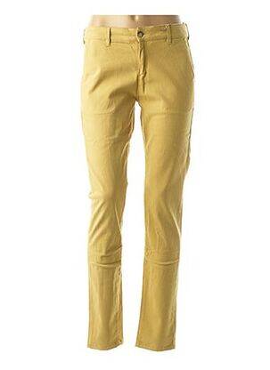 Pantalon lieknas normala dydis geltona COUTURIST moteris