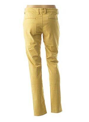 Pantalon lieknas normala dydis geltona COUTURIST moteris