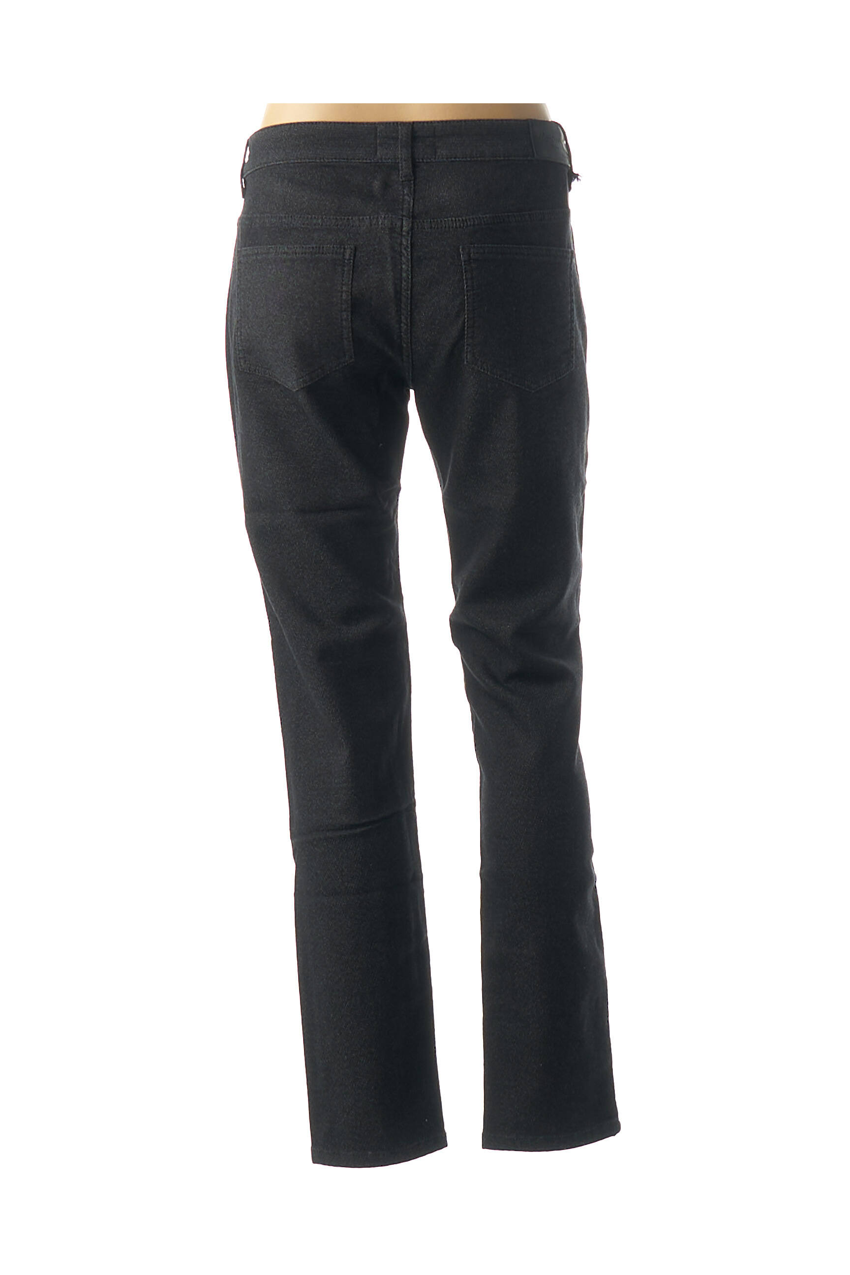 Pantalon aukšta talija aukšta talija juodas COUTURIST moteris