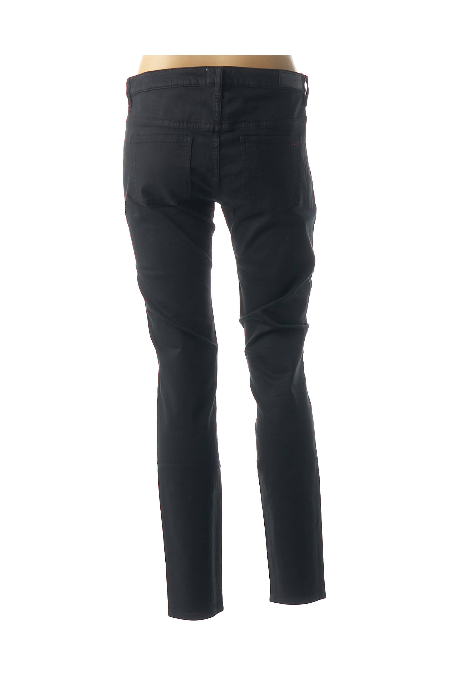 Pantalon aukšta talija aukšta talija juodas COUTURIST moteris
