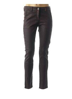 Pantalon dengtas audinys normala dydis rudas COUTURIST moteris