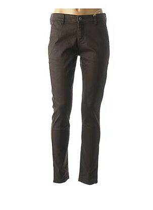 Pantalon dengtas audinys normala dydis rudas COUTURIST moteris