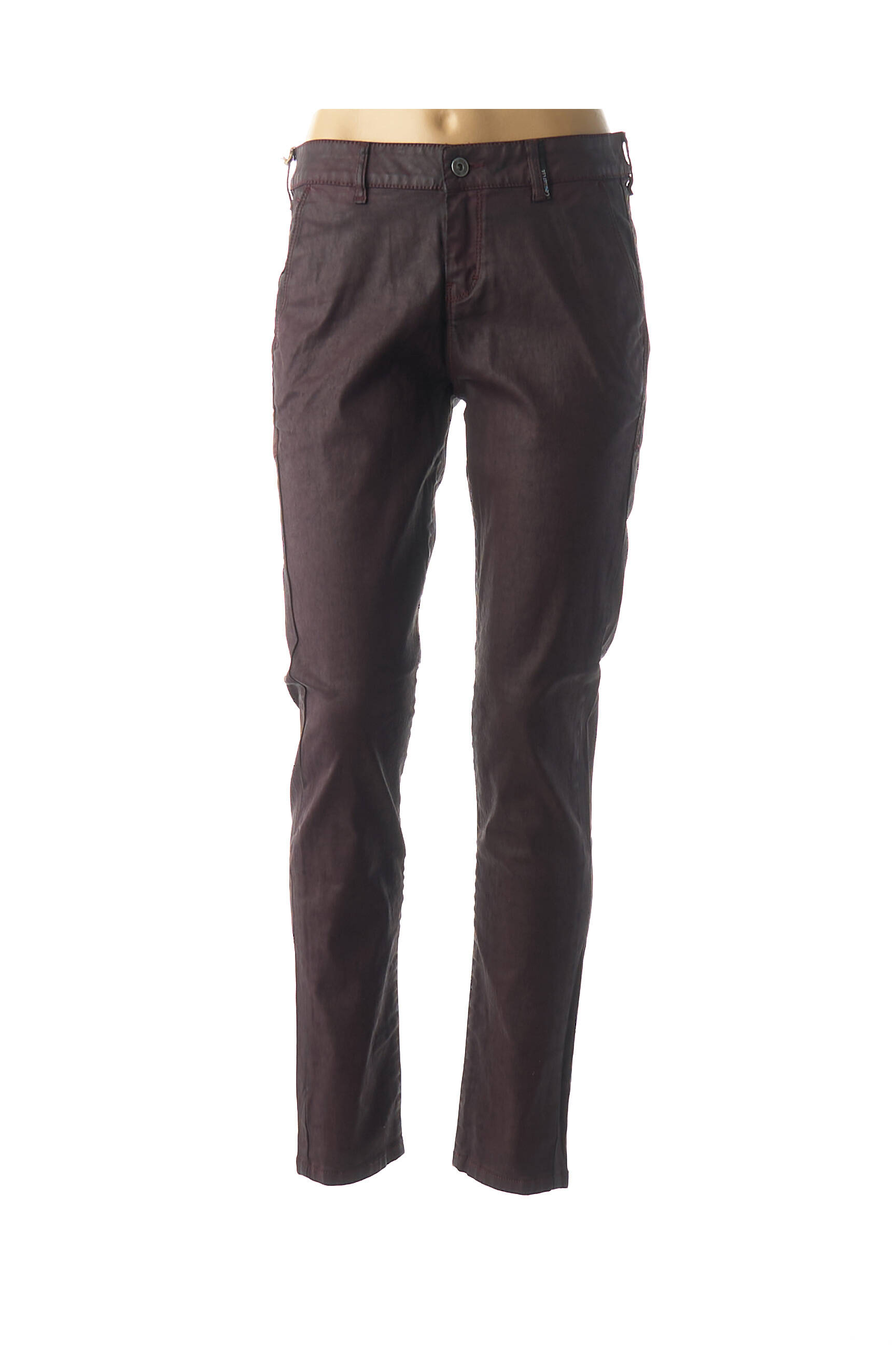 Pantalon dengtas audinys normala dydis raudona COUTURIST moteris