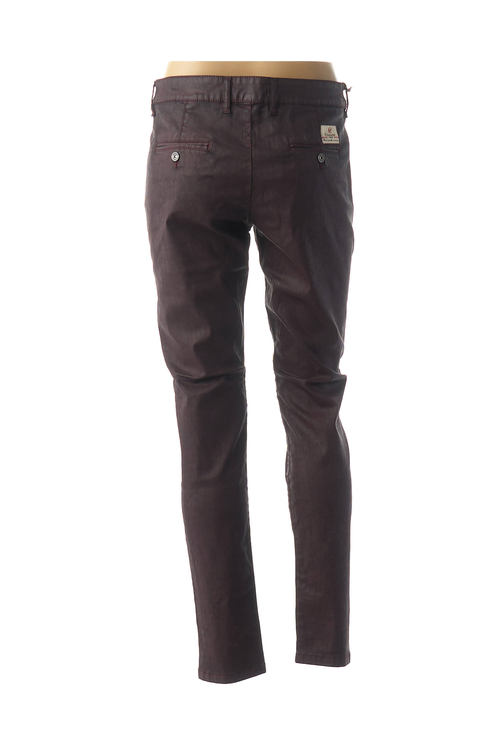 Pantalon dengtas audinys normala dydis raudona COUTURIST moteris