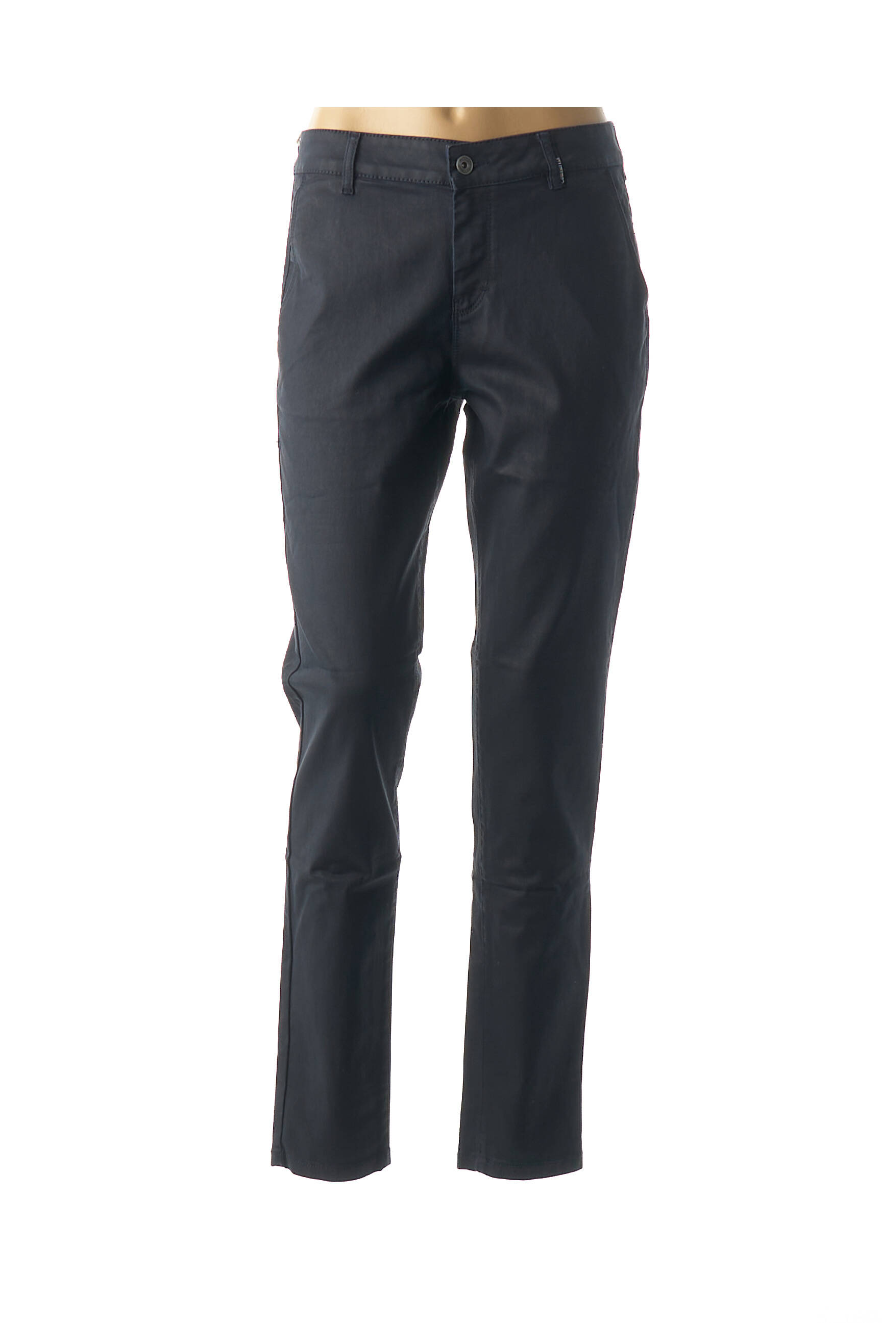 Pantalon dengtas audinys normala dydis mėlyna COUTURIST moteris