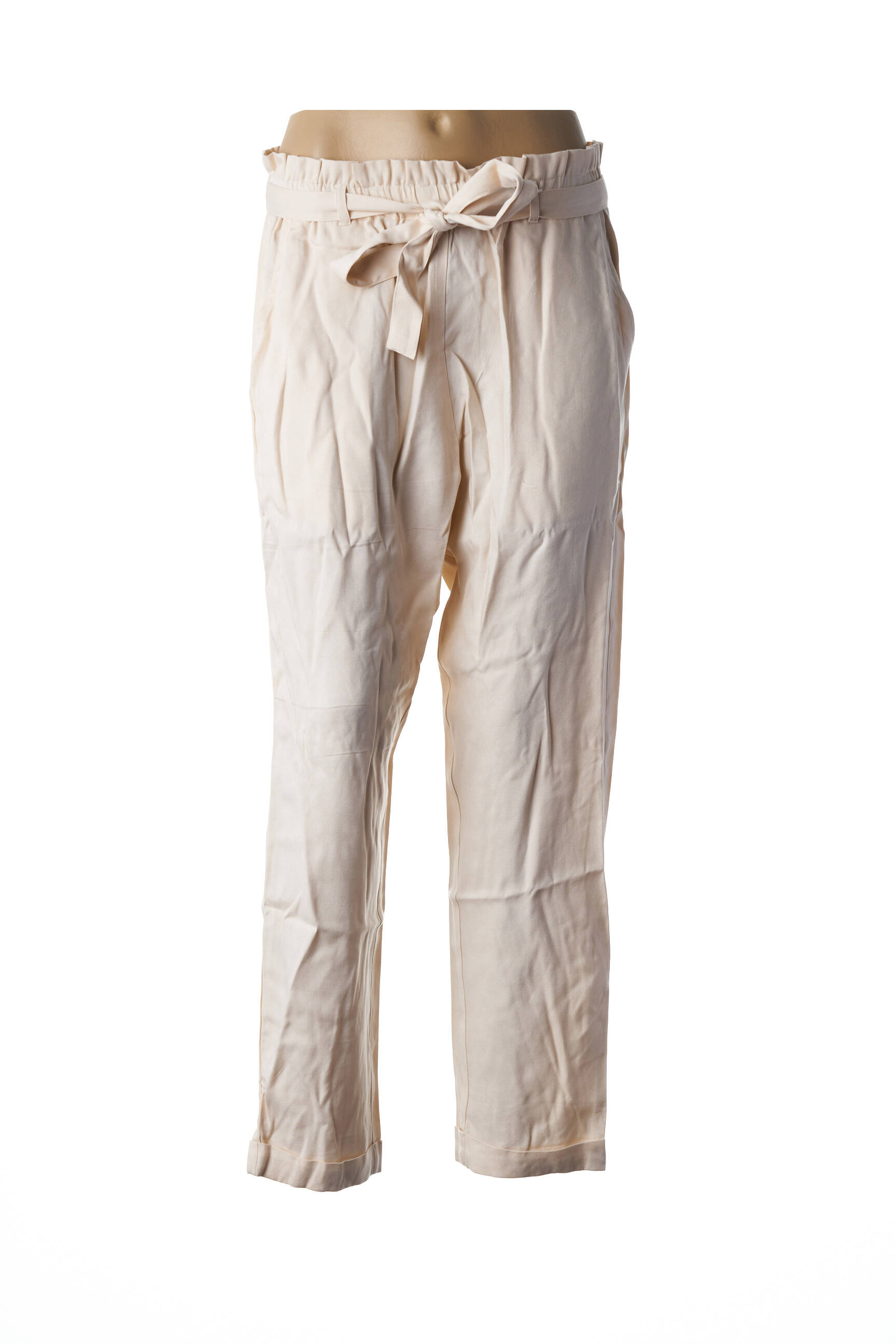 Pantalon elastinė dydis rožinė LEONIE moteris