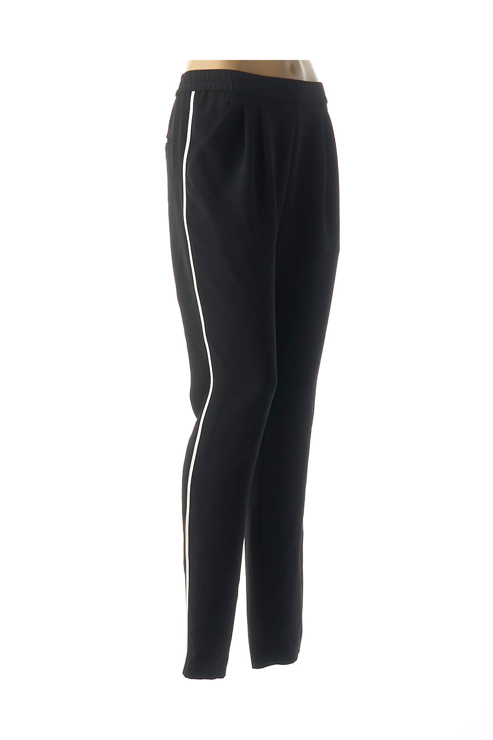 Pantalon kišenės juodas PAULE KA moteris