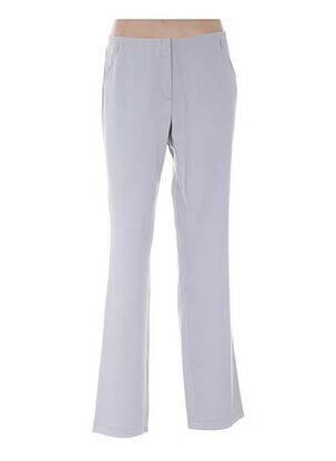 Pantalon kišenės aukšta talija pilka LUCIA moteris