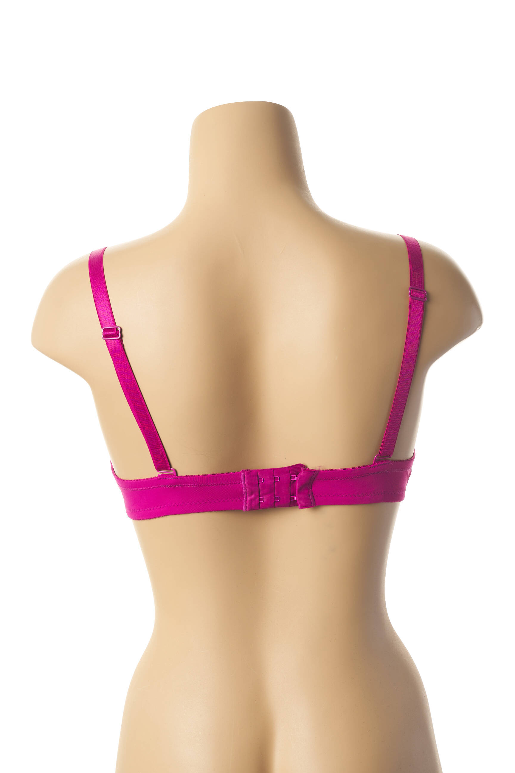 Liemenėlė push-up liemenėlė su aukštu palaikymu push-up liemenėlė su aukštu palaikymu rožinė DARJEELING moteris