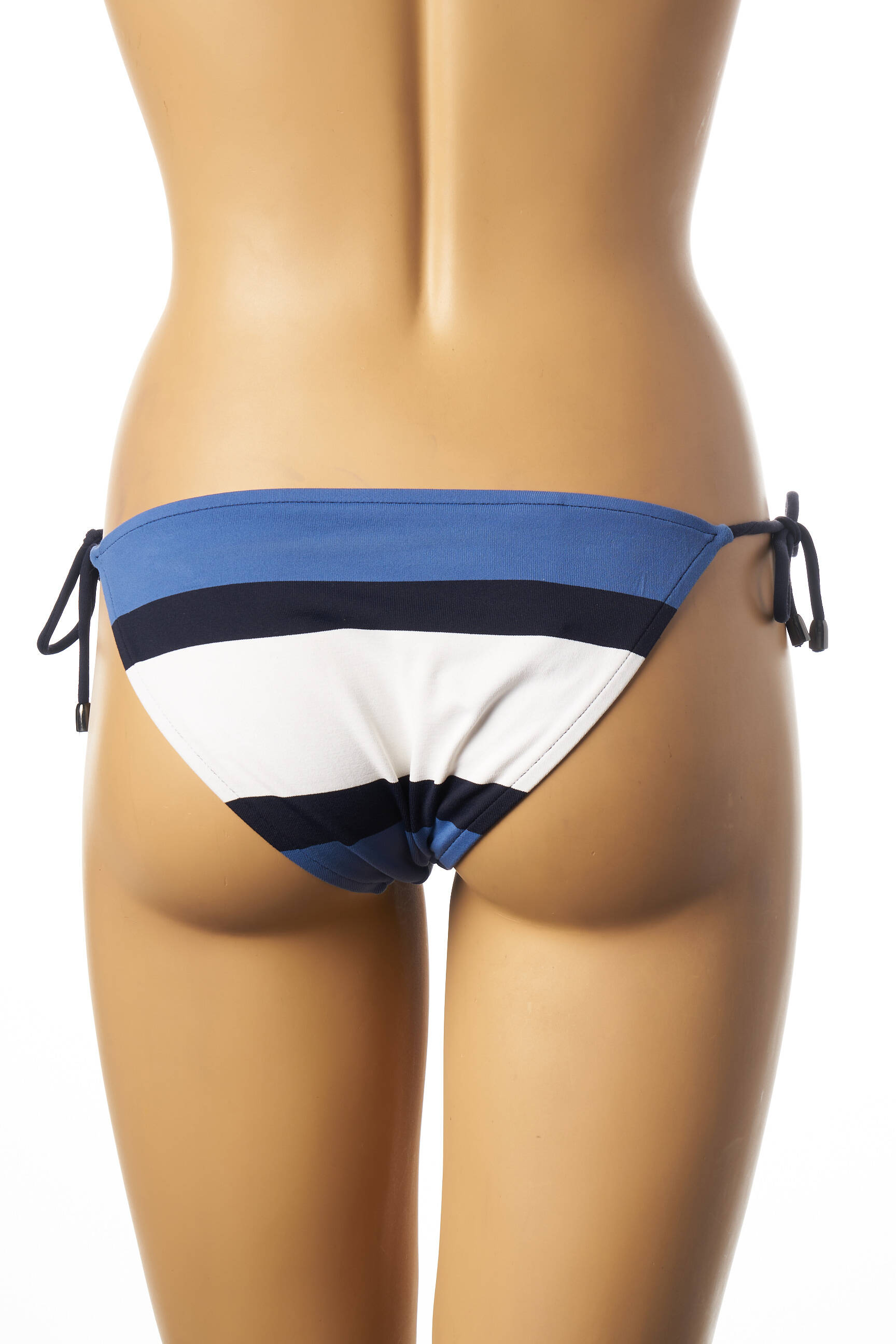 Maudymosi kelnaitės užsegimas su raišteliais bikini mėlyna ANDRES SARDA moteris