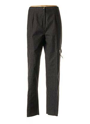Pantalon aukšta talija aukšta talija juodas SAINT CHARLES moteris
