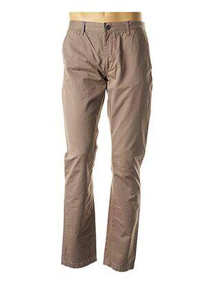 Pantalon tiesi kirpimas normala dydis rudas IZAC moteris