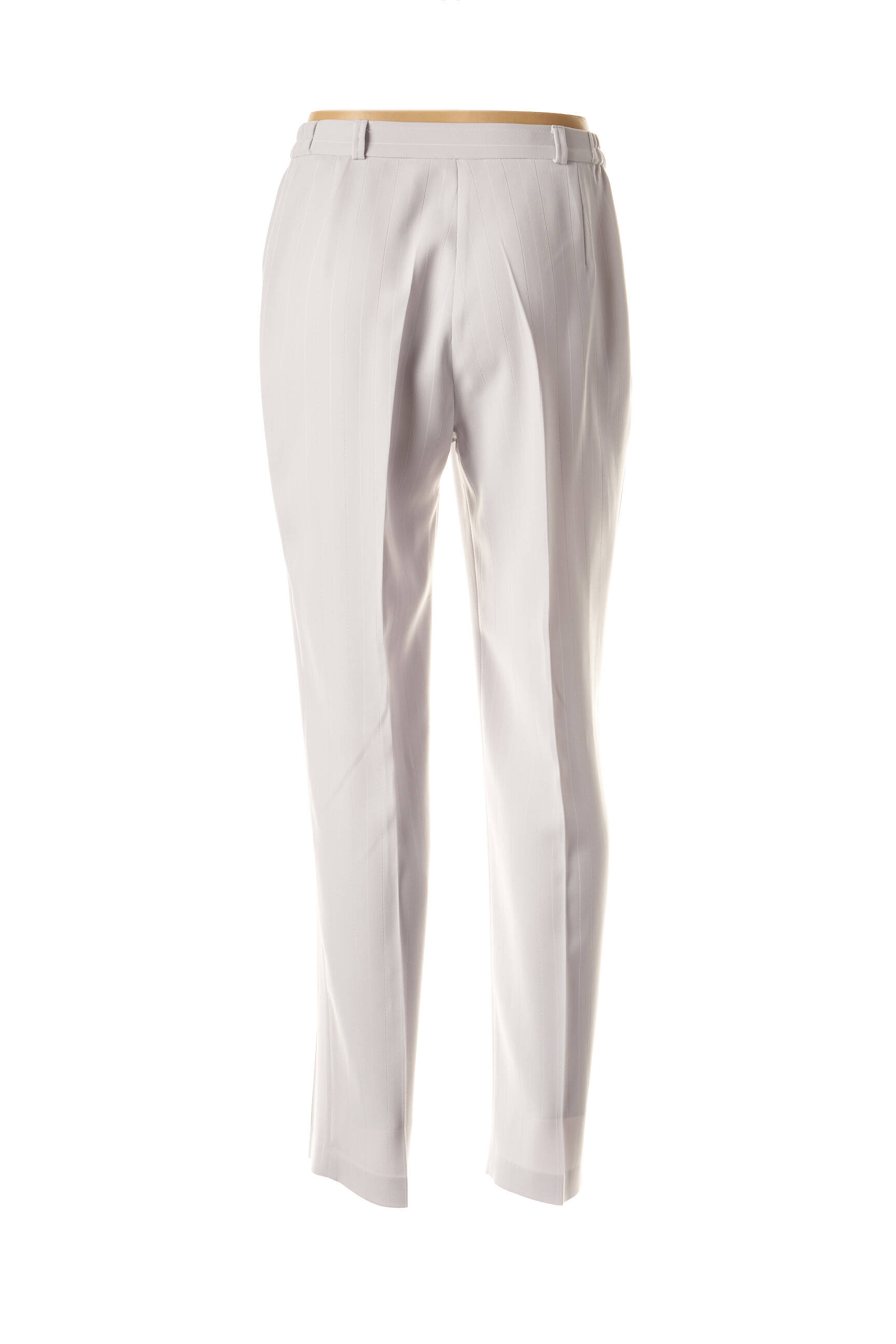 Pantalon kišenės aukšta talija pilka MARYVET moteris
