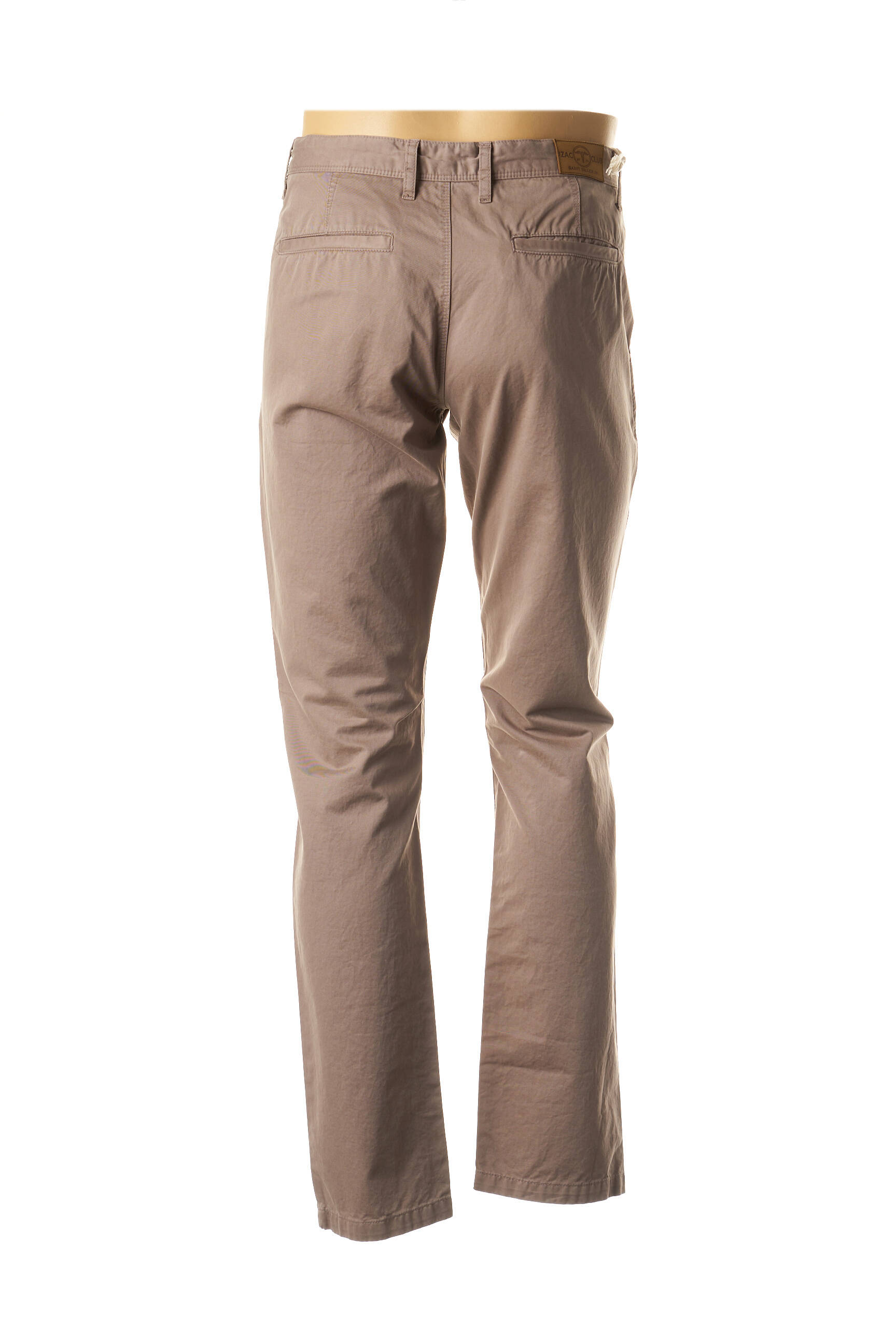 Pantalon tiesi kirpimas normala dydis rudas IZAC moteris