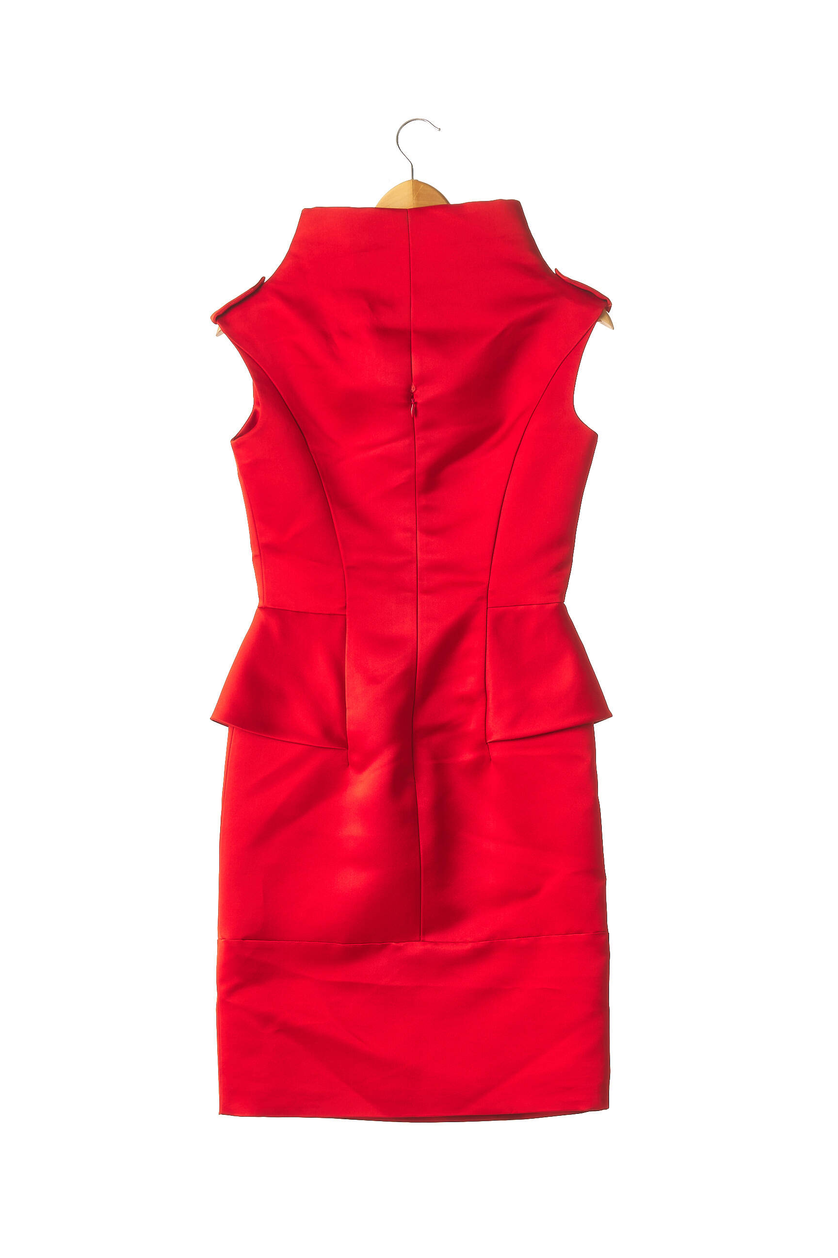 Pusilgių suknelė trumpas rankovės trumpas rankovės raudona COSTUME NATIONAL moteris