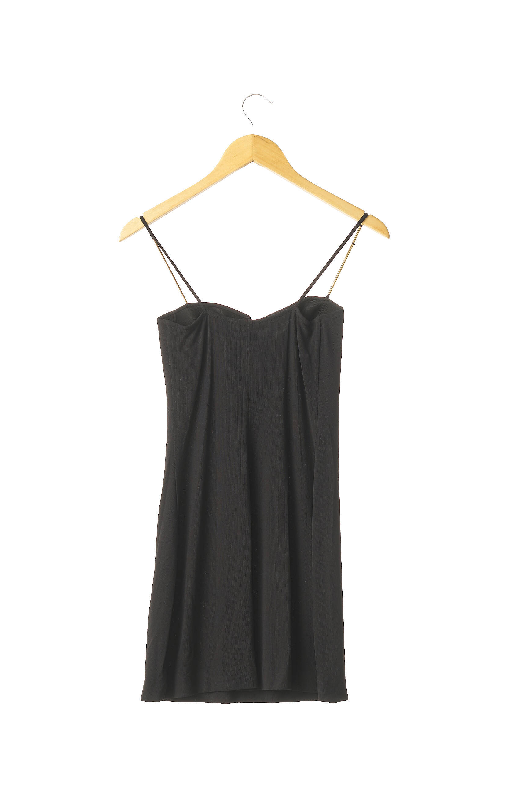 Trumpa suknelė plonos dirželiai juodas LA PERLA moteris