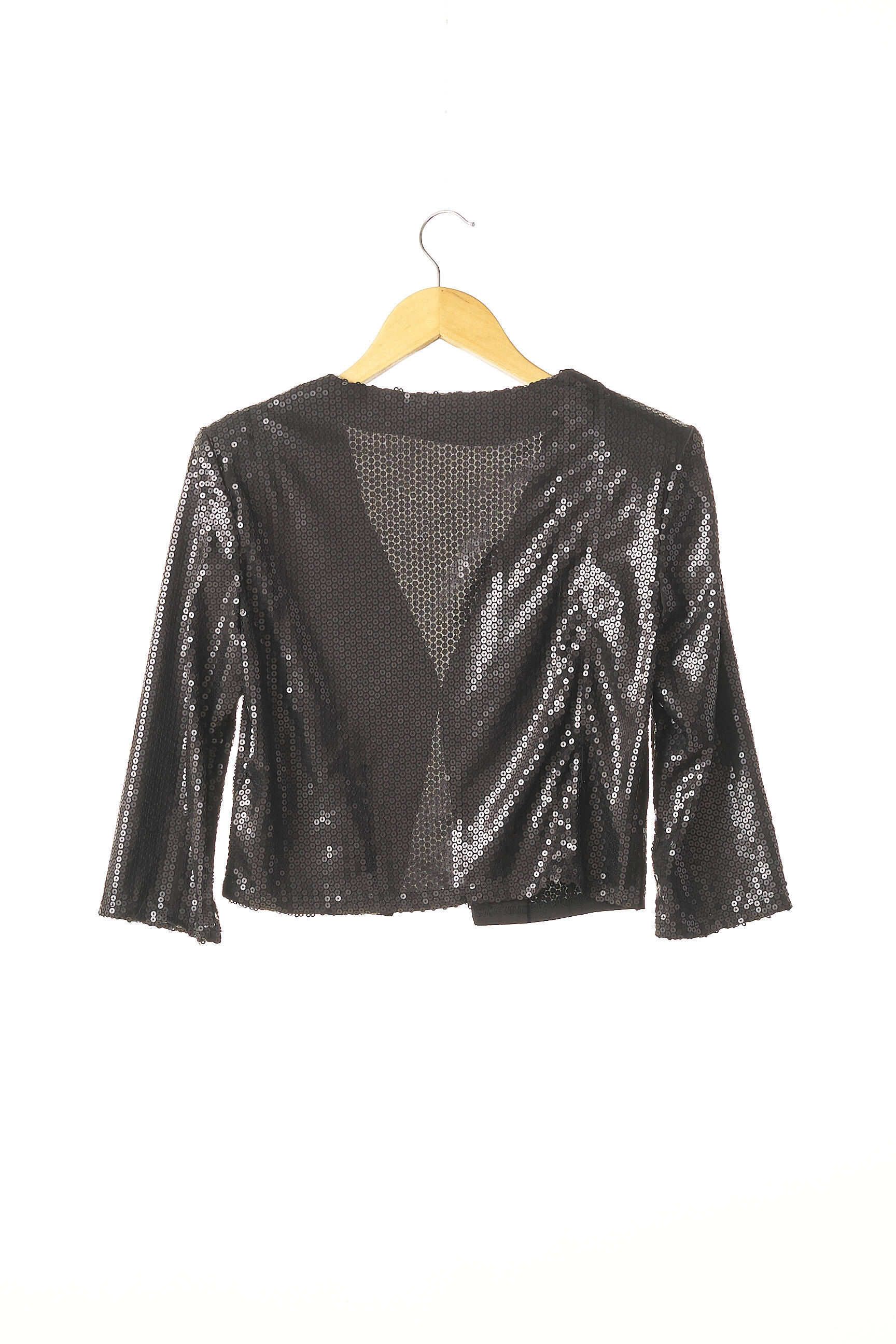 Bolero col v juodas MILLAU moteris