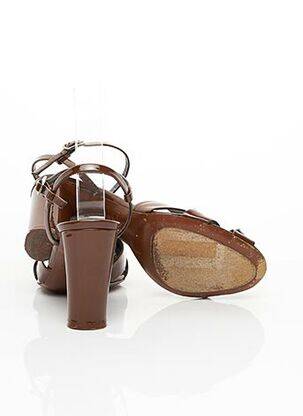 Sandalai/nu pėdos užsegimas kilpa(s) kulnas nuo 7 iki 9 cm rudas MARC JACOBS moteris