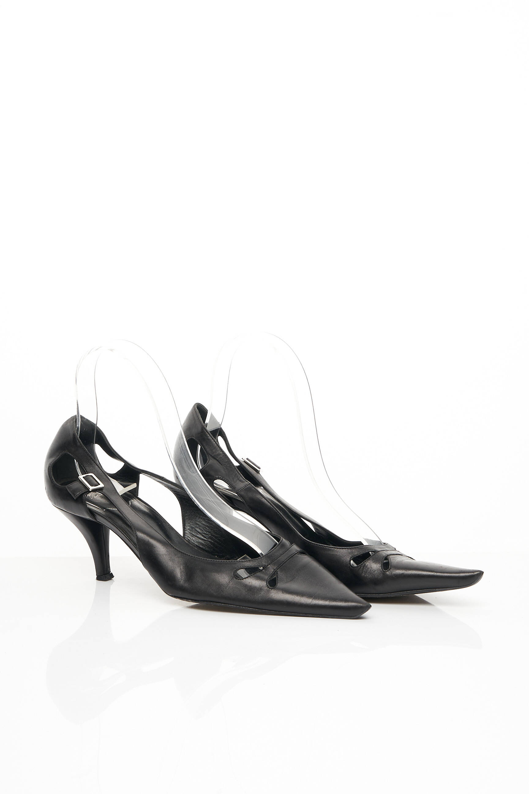 Aukštakulniai užsegimas kilpa(s) kulnas nuo 7 iki 9 cm juodas ROGER VIVIER moteris