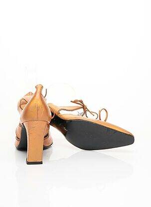 Aukštakulniai satino audinys kulnas nuo 7 iki 9 cm oranžinė CHRISTIAN LACROIX moteris