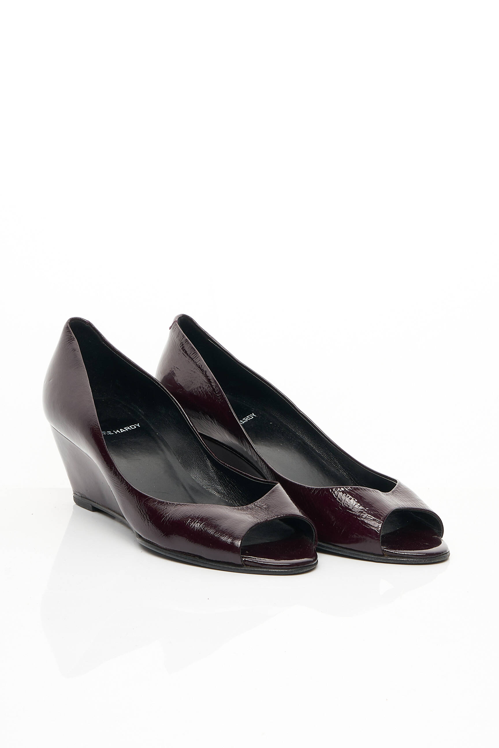 Aukštakulniai lakuotas audinys kulnas nuo 4 iki 6 cm violetinis PIERRE HARDY moteris