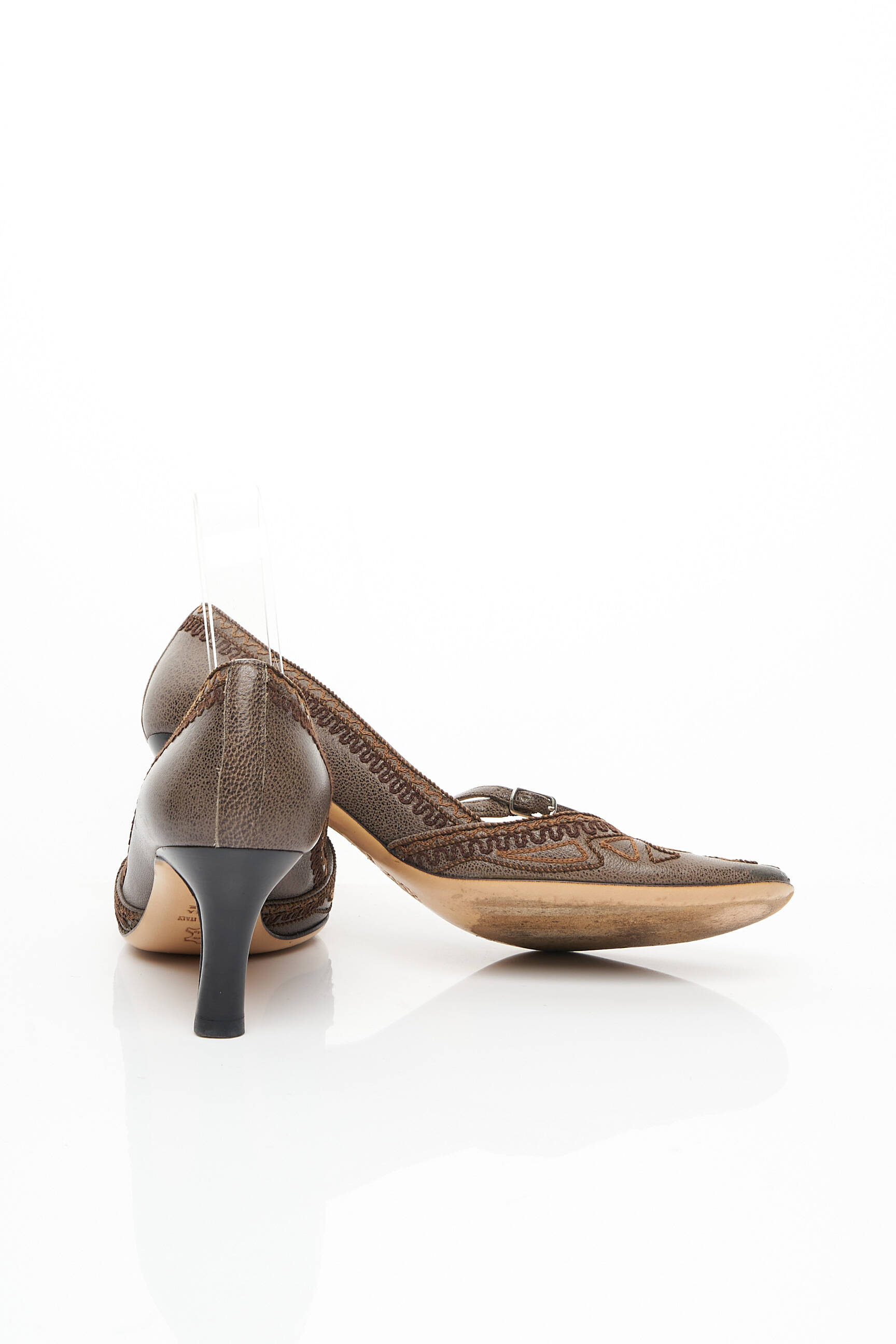 Aukštakulniai užsegimas kilpa(s) kulnas nuo 7 iki 9 cm rudas EMMA HOPE'S SHOES moteris