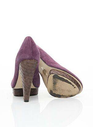 Aukštakulniai nubuko audinys 10 cm ir daugiau aukštakulniai violetinis KURT GEIGER moteris