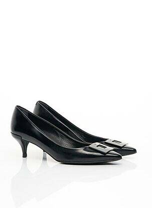 Aukštakulniai lygus medžiaga kulnas nuo 4 iki 6 cm juodas ROGER VIVIER moteris