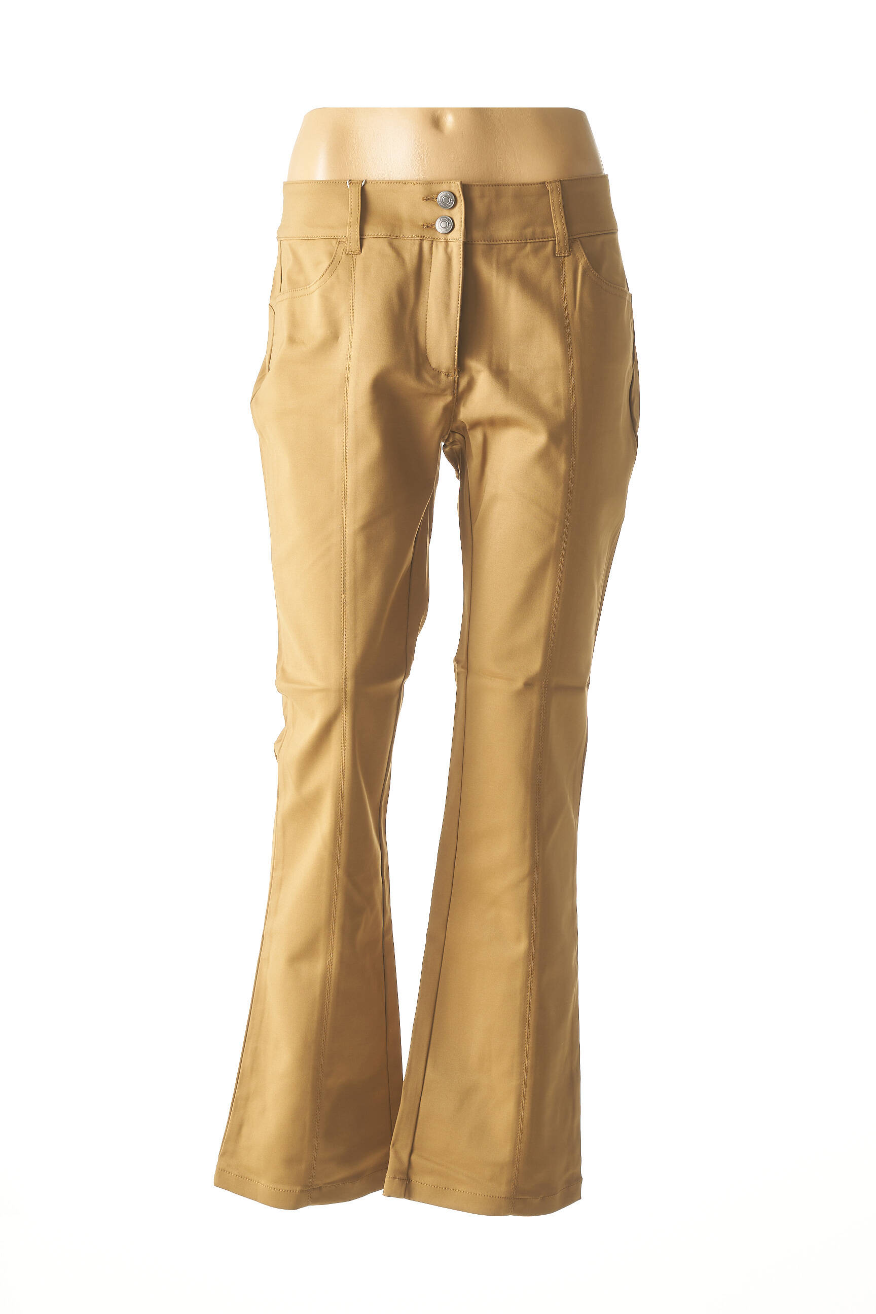Pantalon kišenės normala dydis rudas ASHLEY BROOKE moteris