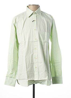 Ilgomis rankovėmis marškinys ilgos rankovės žalias INGRAM vyras