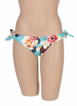 Maudymosi kelnaitės gėlių raštas bikini mėlyna SEAFOLLY moteris