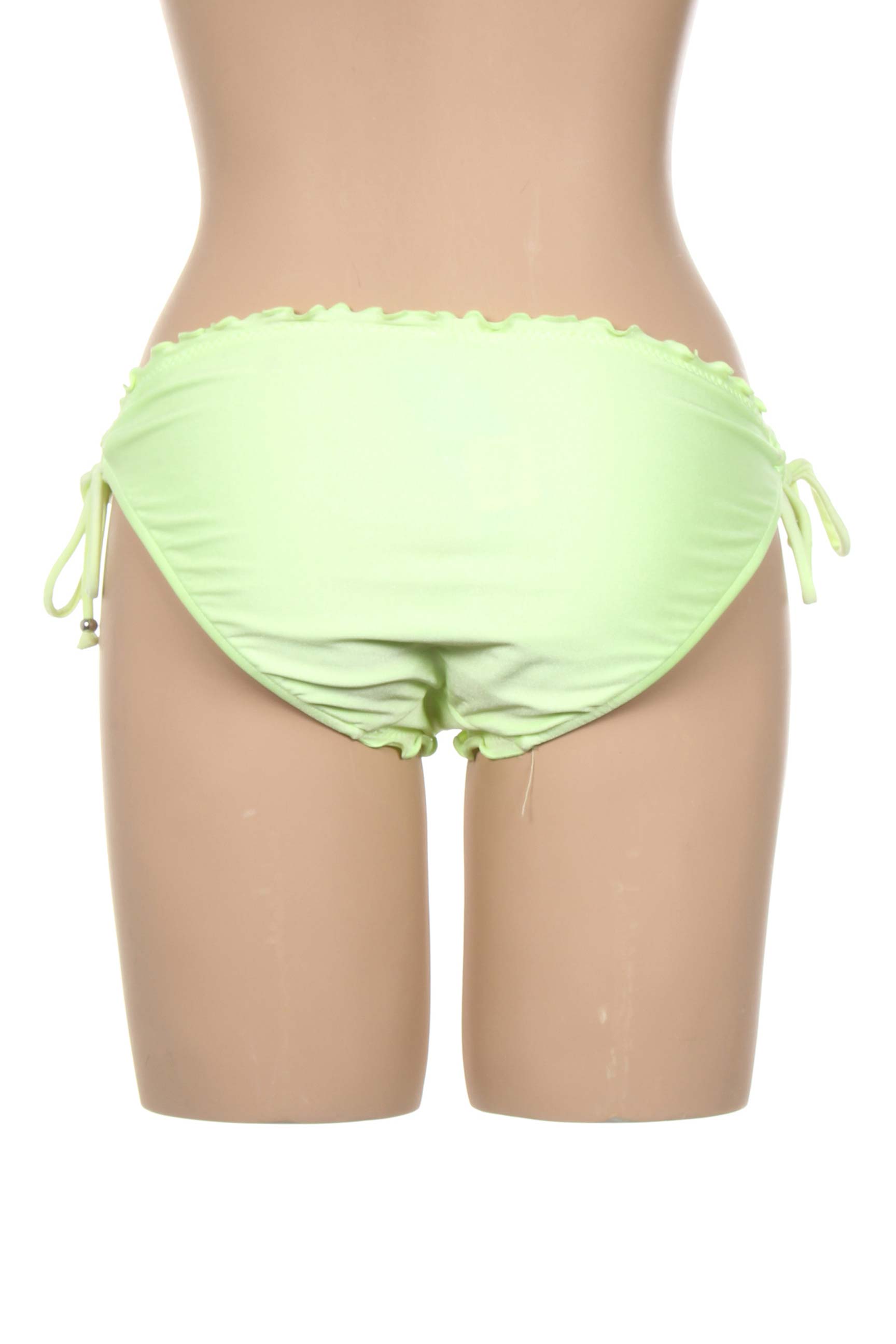 Maudymosi kelnaitės užsegimas su raišteliais bikini geltona SEAFOLLY moteris
