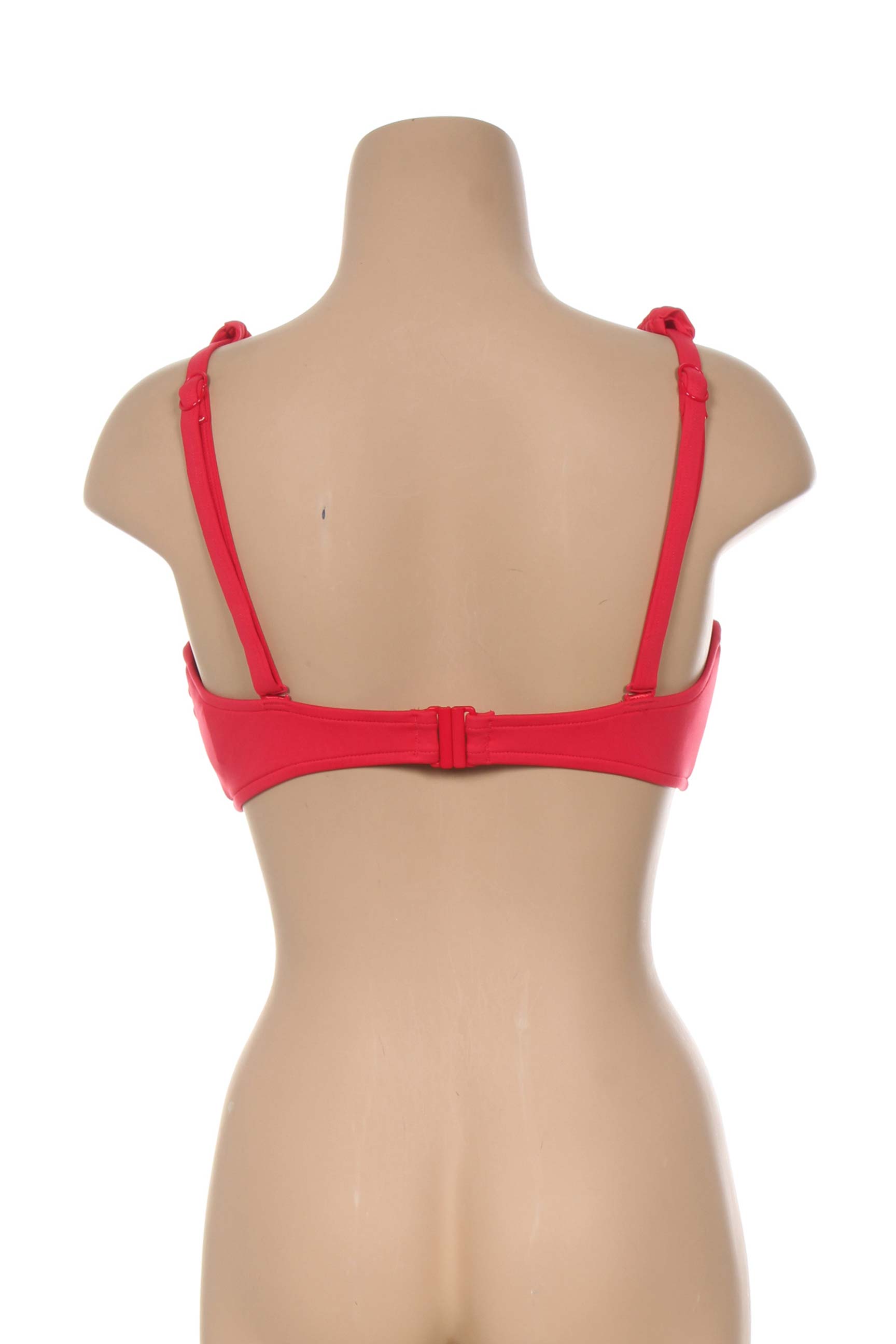 Maudymosi viršūnė nuimamos elastinės petnešos raudona SEAFOLLY moteris