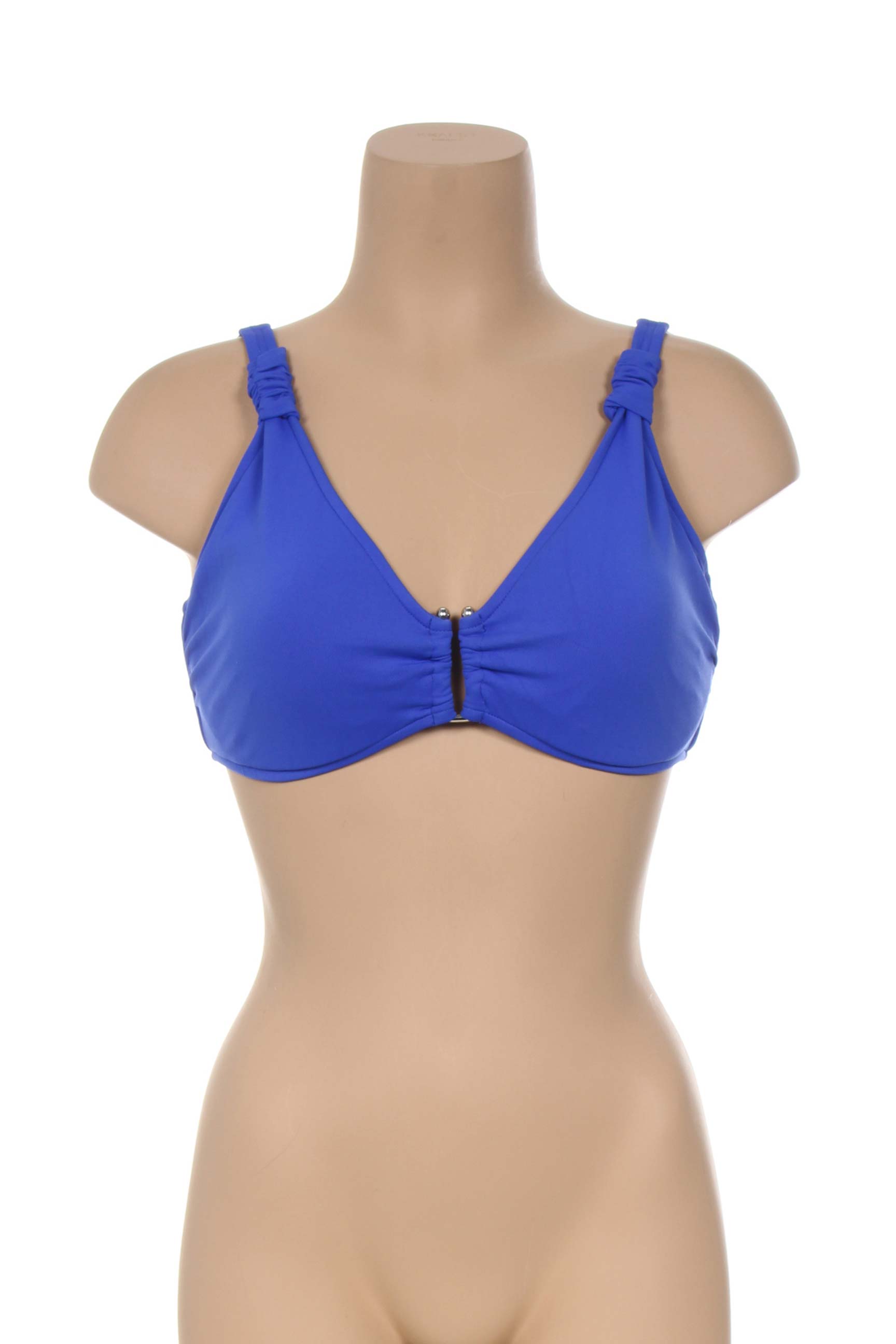 Maudymosi viršūnė nuimamos elastinės petnešos mėlyna SEAFOLLY moteris