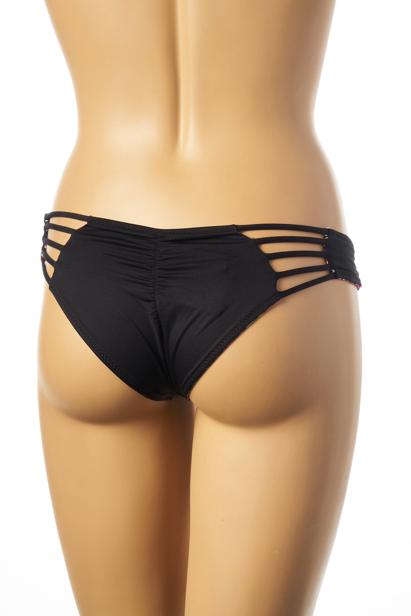 Maudymosi kelnaitės apverčiamas kelnaitės juodas RIP CURL moteris