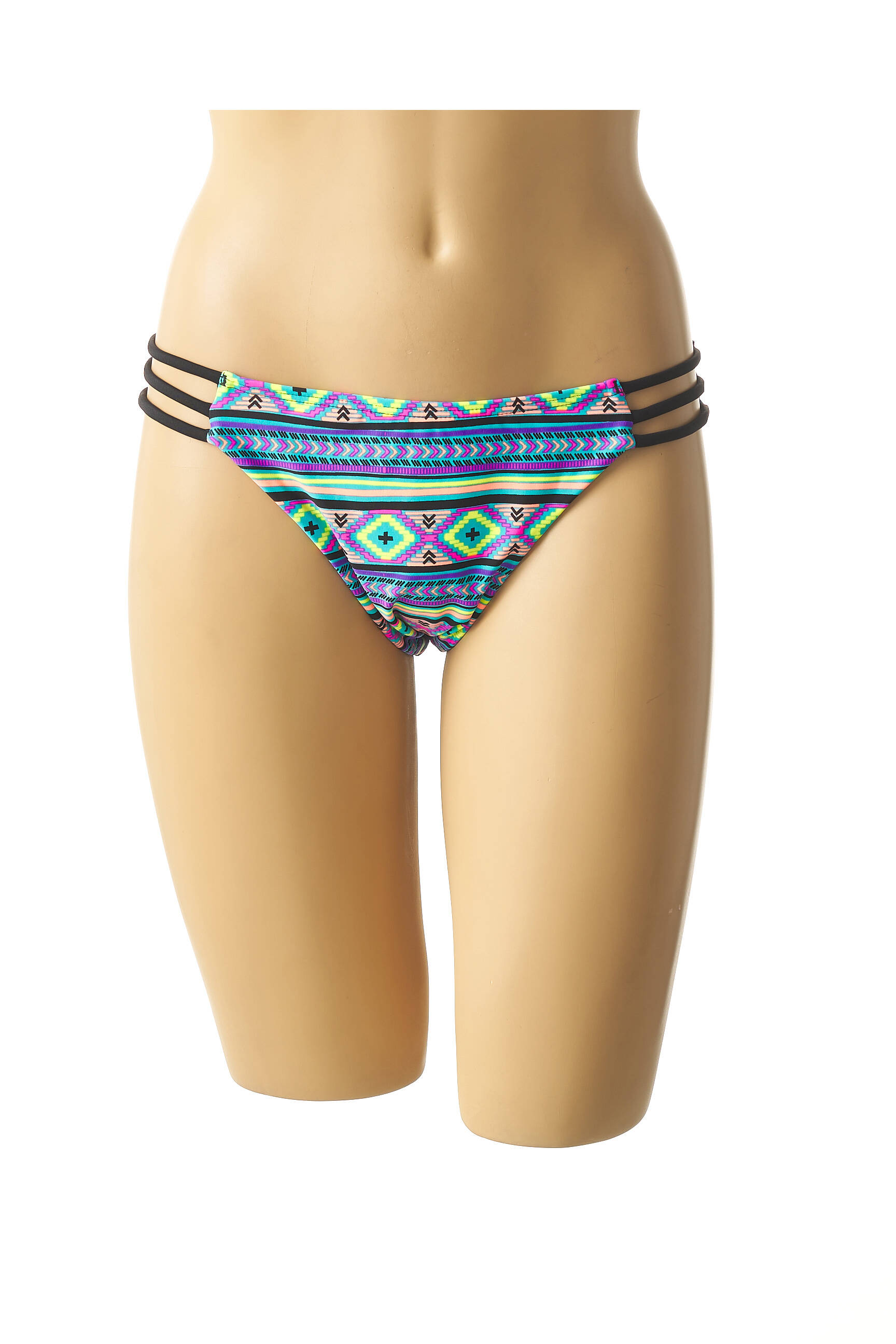Maudymosi kelnaitės fantazijos raštas kelnaitės mėlyna MON PETIT BIKINI moteris