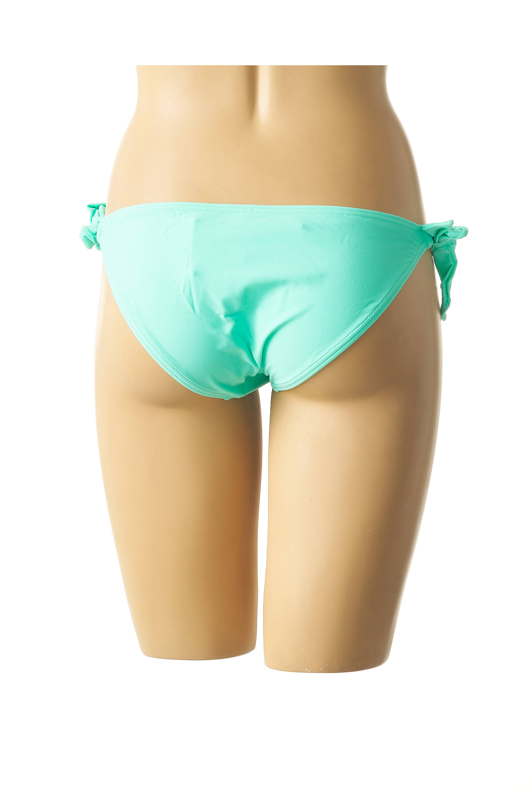 Maudymosi kelnaitės satino efektas kelnaitės mėlyna MON PETIT BIKINI moteris