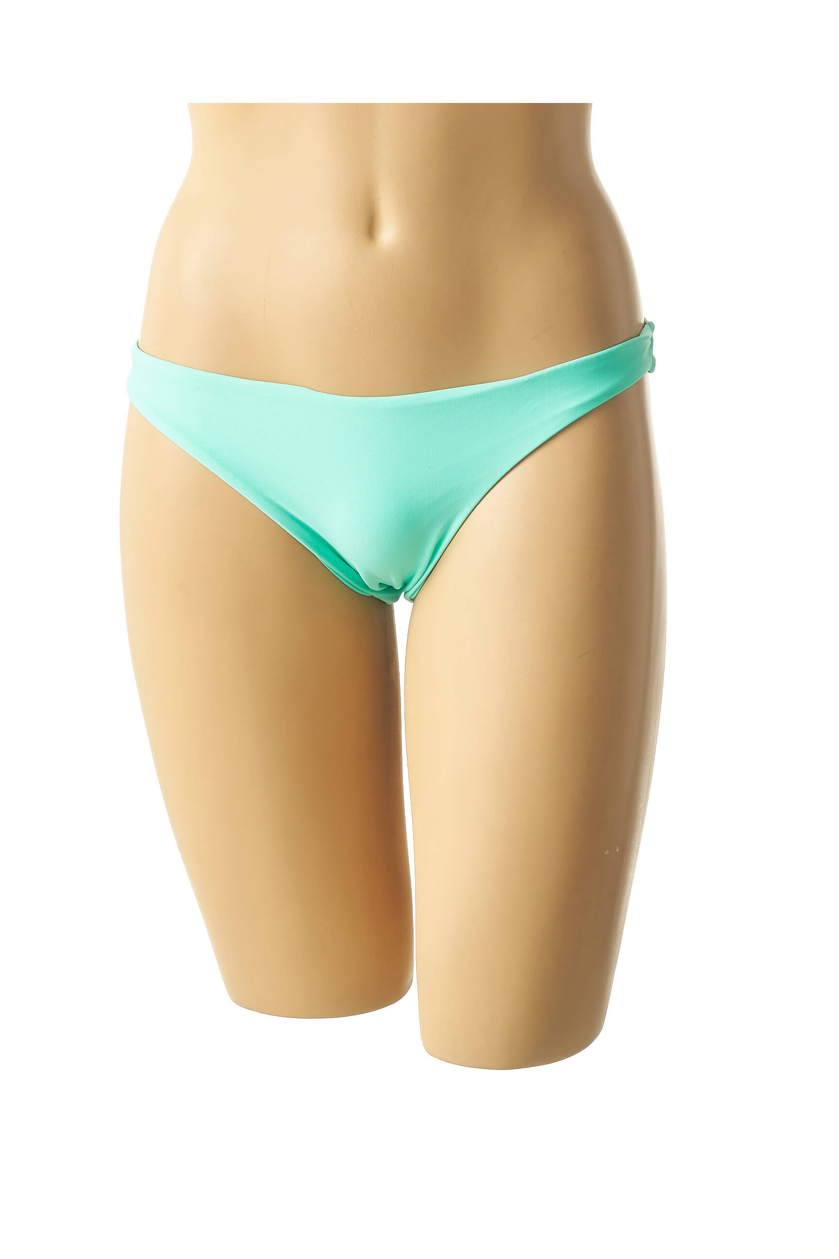 Maudymosi kelnaitės satino efektas kelnaitės žalias MON PETIT BIKINI moteris
