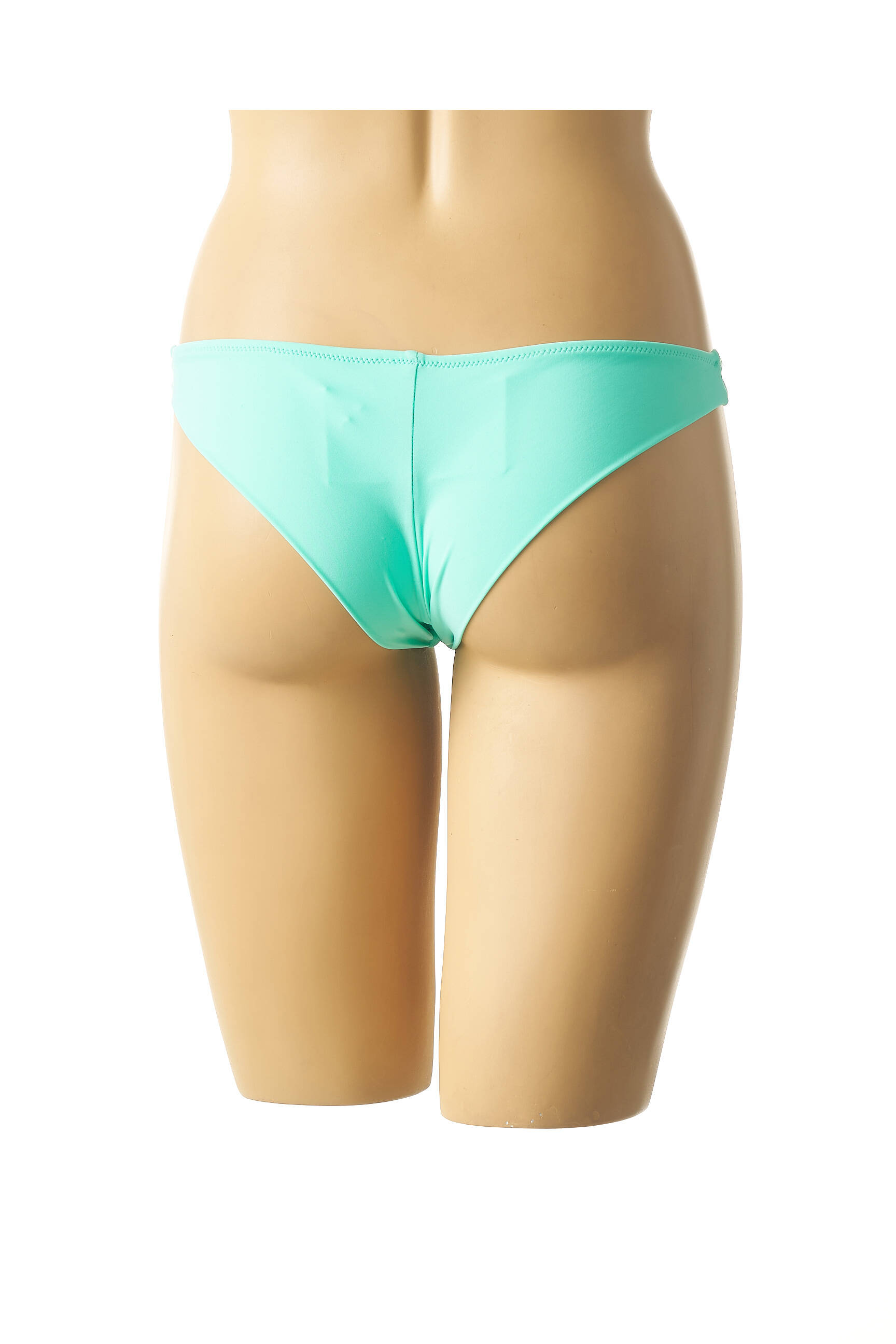 Maudymosi kelnaitės satino efektas kelnaitės žalias MON PETIT BIKINI moteris