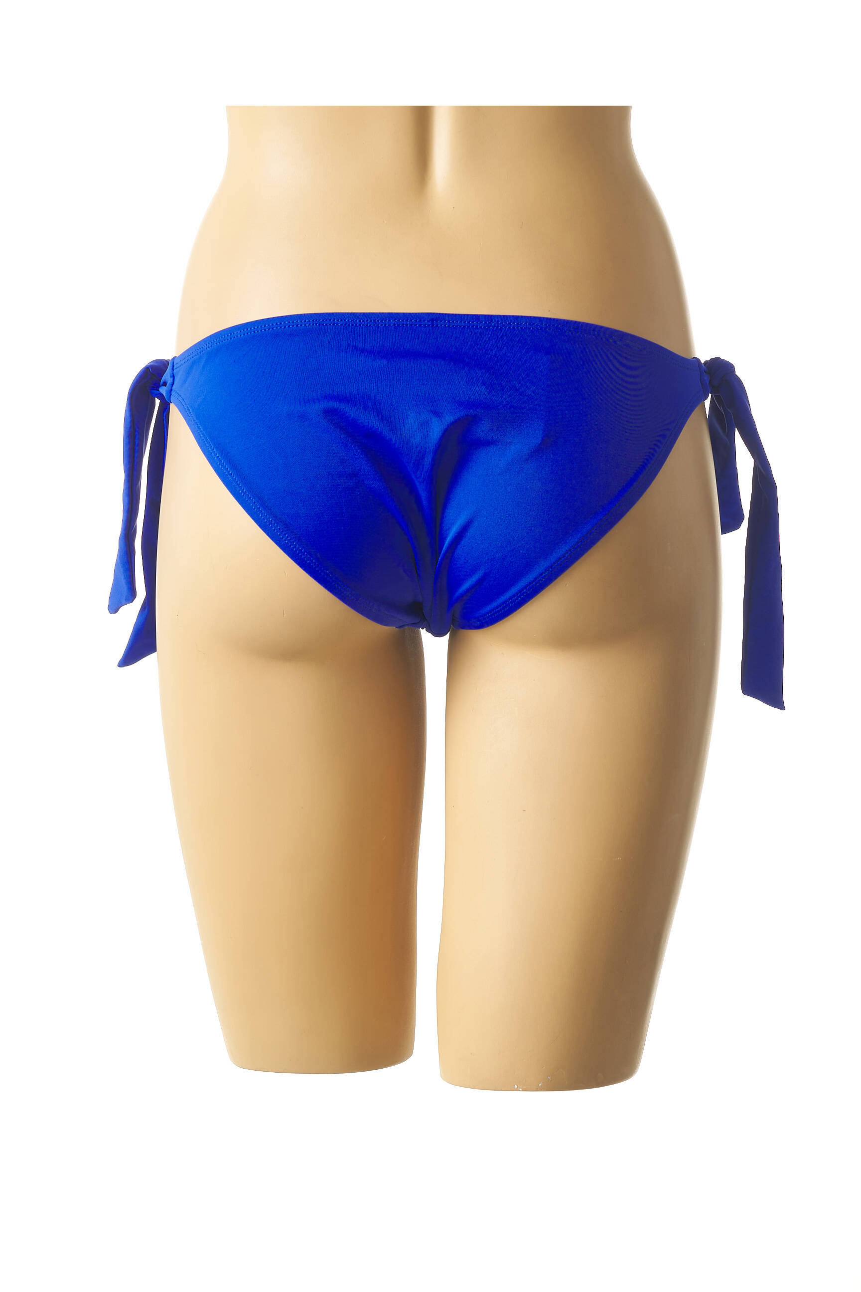 Maudymosi kelnaitės satino efektas kelnaitės mėlyna MON PETIT BIKINI moteris