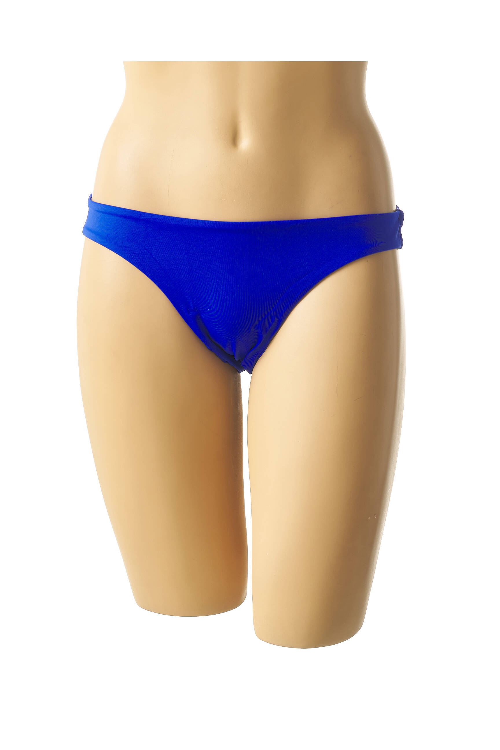 Maudymosi kelnaitės satino efektas kelnaitės mėlyna MON PETIT BIKINI moteris